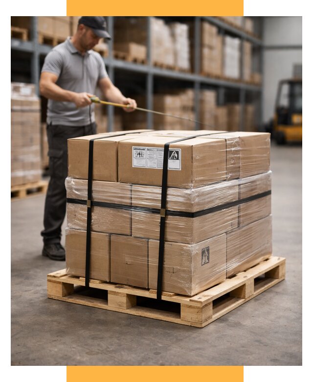 Упаковка и паллетирование грузов от 3620 р. | СетСервис-Стк