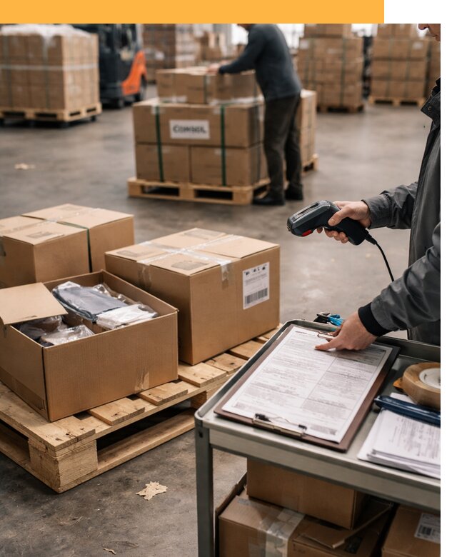 Сборные грузы из Китая: доставка, склад и таможня от 18619