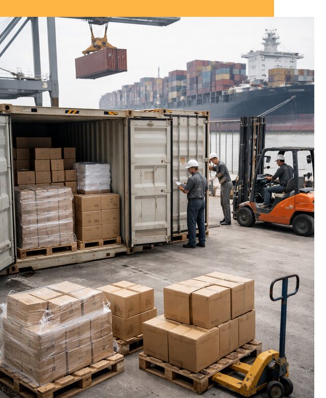 Контейнерные перевозки из Китая под ключ от 124128 руб/контейнер