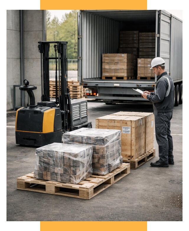 Доставка оборудования из Европы под ключ от 46548 р. | СетСервис-Стк