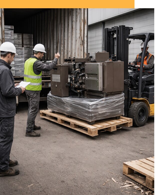 Доставка промышленного оборудования из Европы от 46548