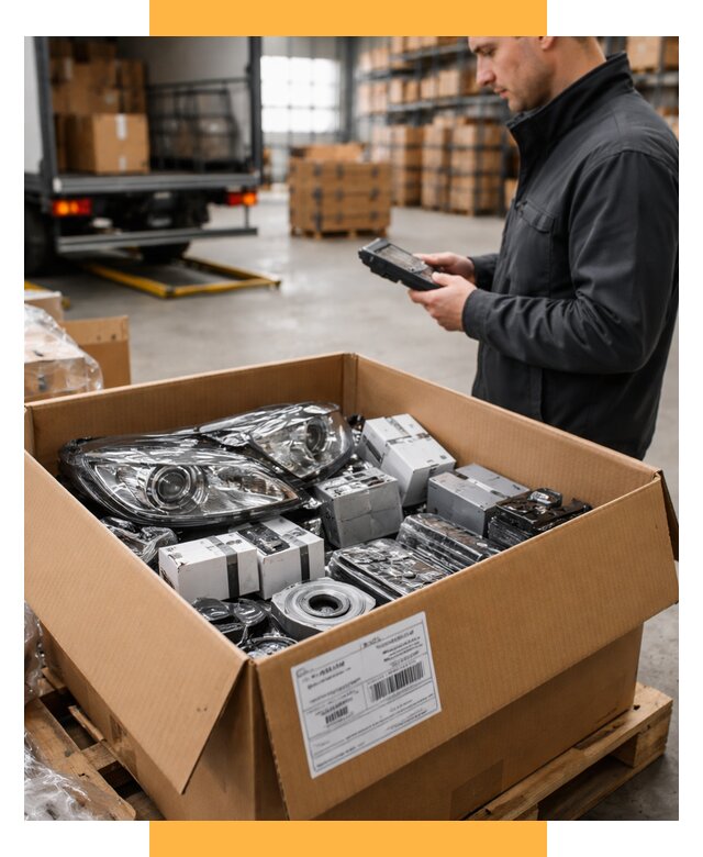 Доставка автозапчастей из Европы под ключ от 12930 р. | СетСервис-Стк