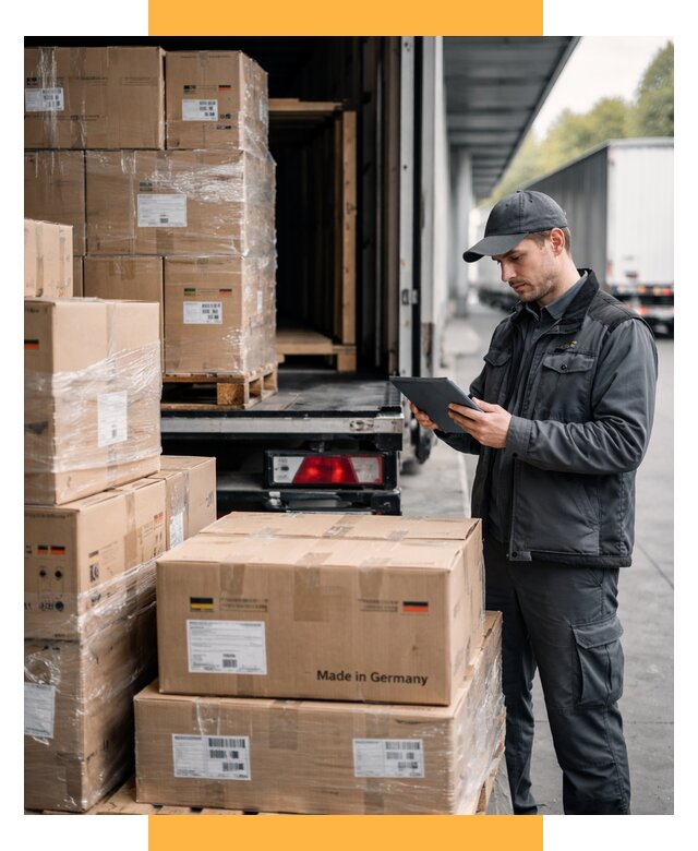 Доставка грузов из Германии от 46548 р. быстро - СетСервис-Стк