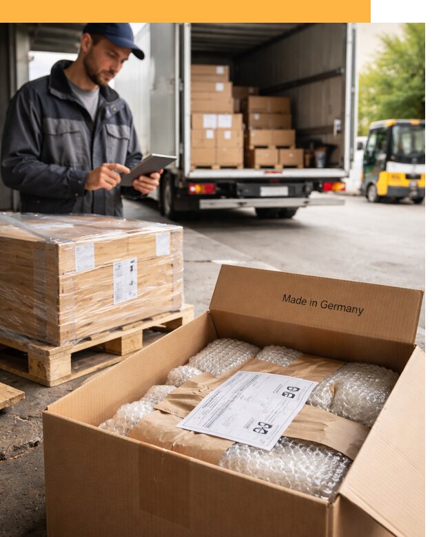 Доставка грузов из Германии от 46548 руб с таможенным оформлением