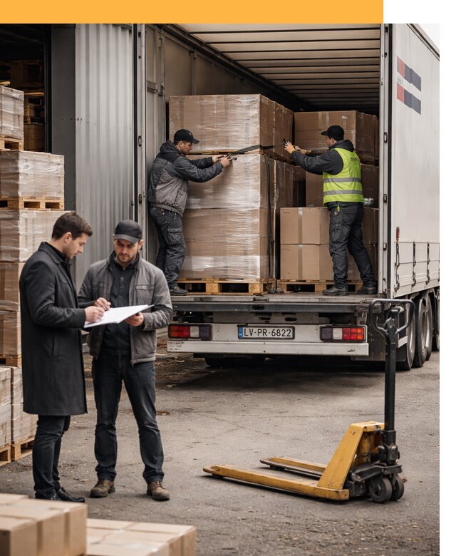 Автоперевозки из Латвии — международная доставка от 77580