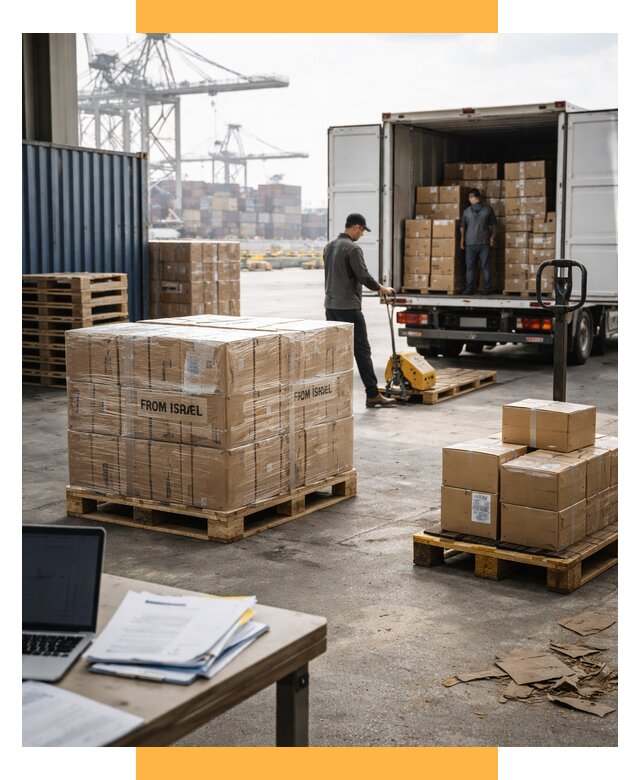 Доставка грузов из Израиля от 15516 р., логистика от СетСервис-Стк