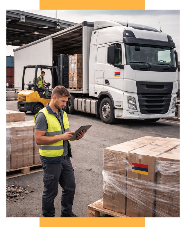 Автоперевозки из Армении от 98268 р. — услуги СетСервис-Стк