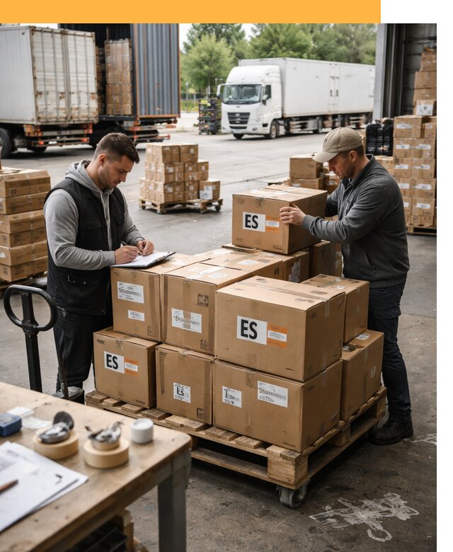 Доставка грузов в Испанию автотранспортом от 36204 руб