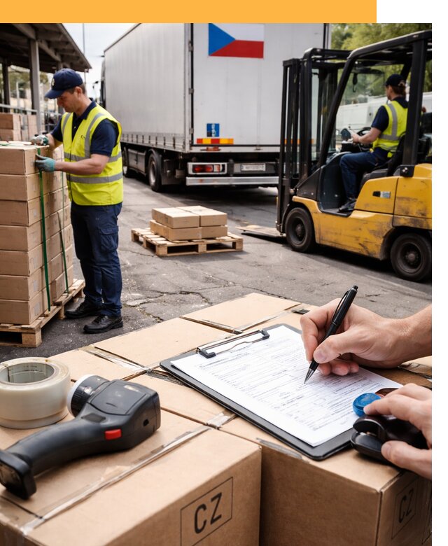 Доставка грузов в Чехию от 36204 руб, международные перевозки