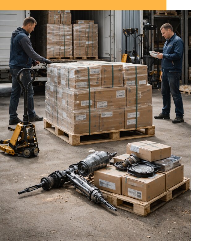 Международная перевозка автозапчастей по миру от 4655 руб