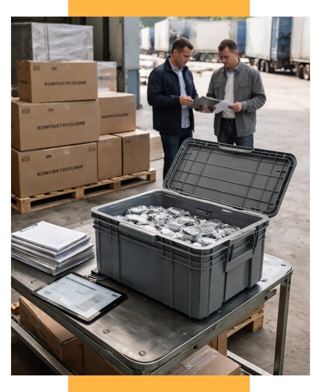 Перевозка комплектующих из Китая от 6724 р. | СетСервис-Стк