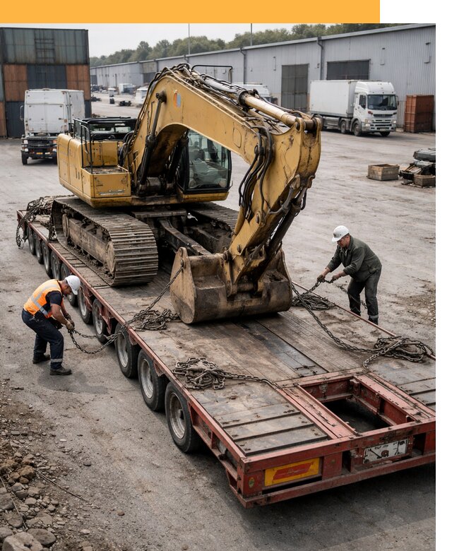 Перевозка спецтехники по России и миру от 46548 руб