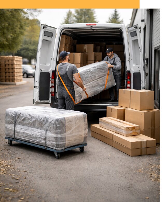 Перевозка мебели по России и за рубеж с таможней от 7758