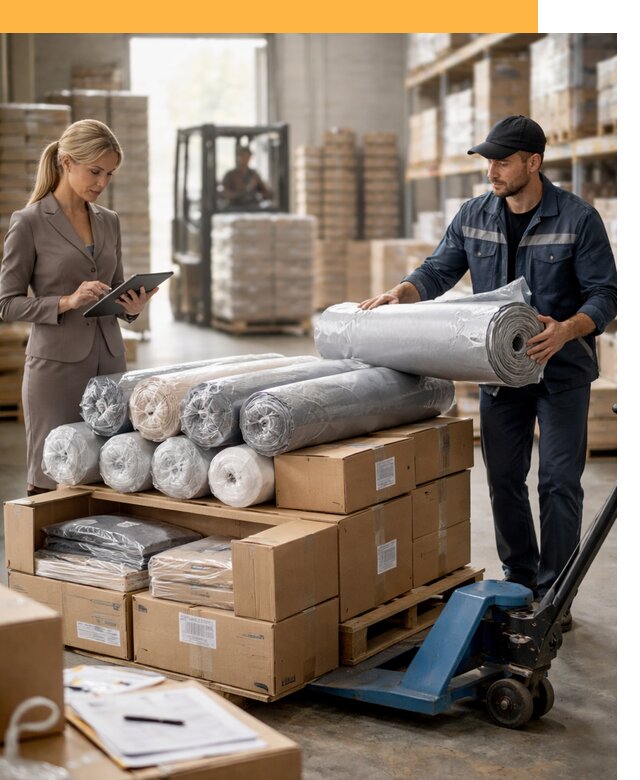 Перевозка текстиля по миру от 15516 руб. с таможней и страхованием