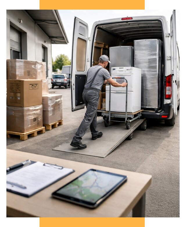 Перевозка бытовой техники от 6724 р. - логистика СетСервис-Стк