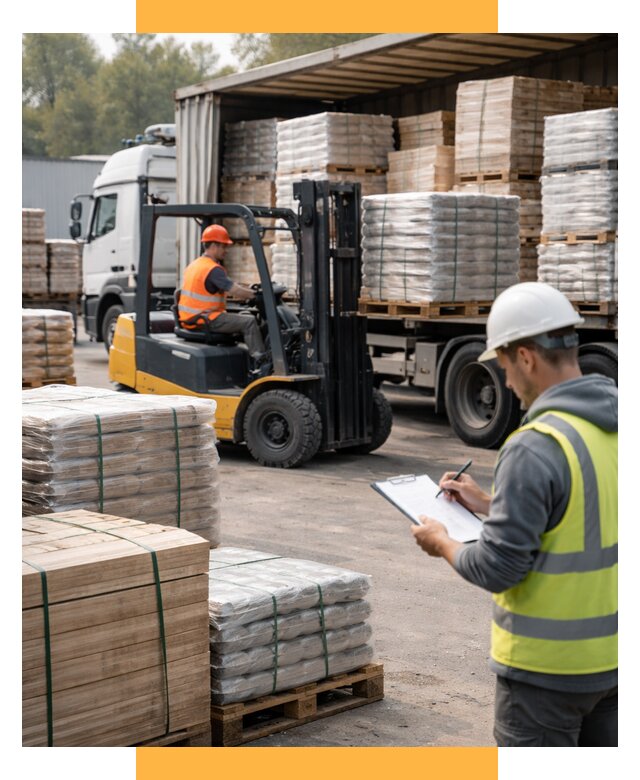 Перевозка строительных материалов от 5689 р. | СетСервис-Стк