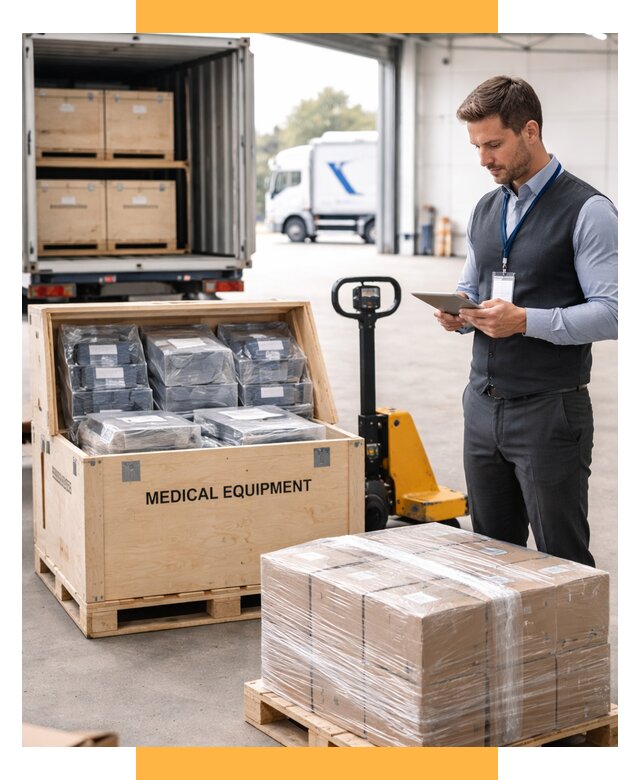 Перевозка медицинского оборудования от 15516 р. в СетСервис-Стк