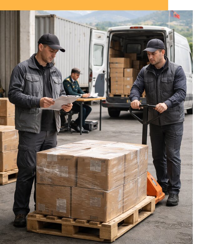 Доставка грузов через Армению, быстрая таможенная очистка от 25860