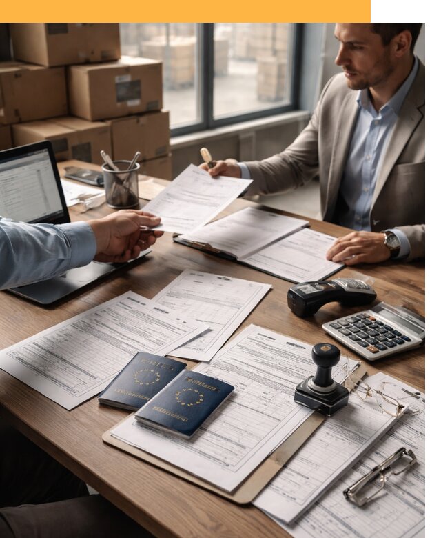 Таможенное оформление грузов из Европы от 8792 руб