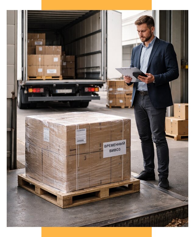 Временный вывоз товаров под ключ от 8275 р. | СетСервис-Стк