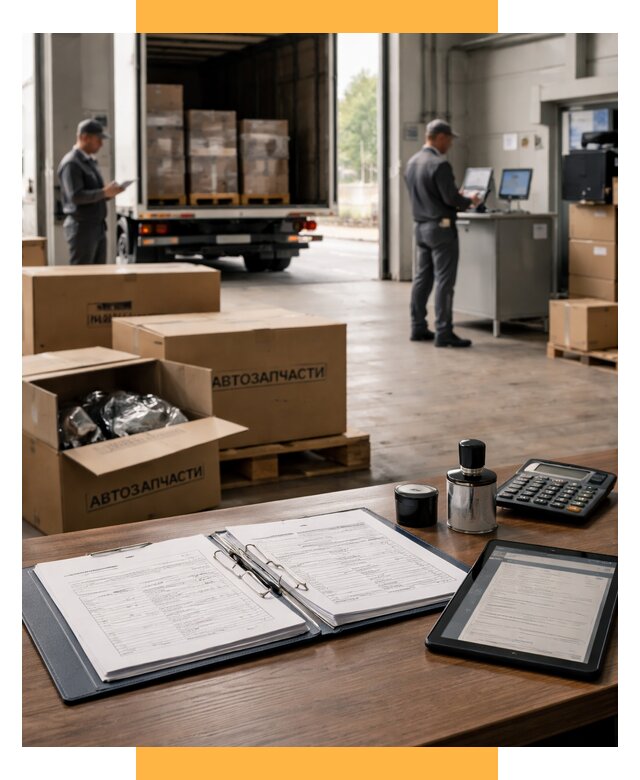 Таможенное оформление автозапчастей под ключ от 8792 р., СетСервис-Стк