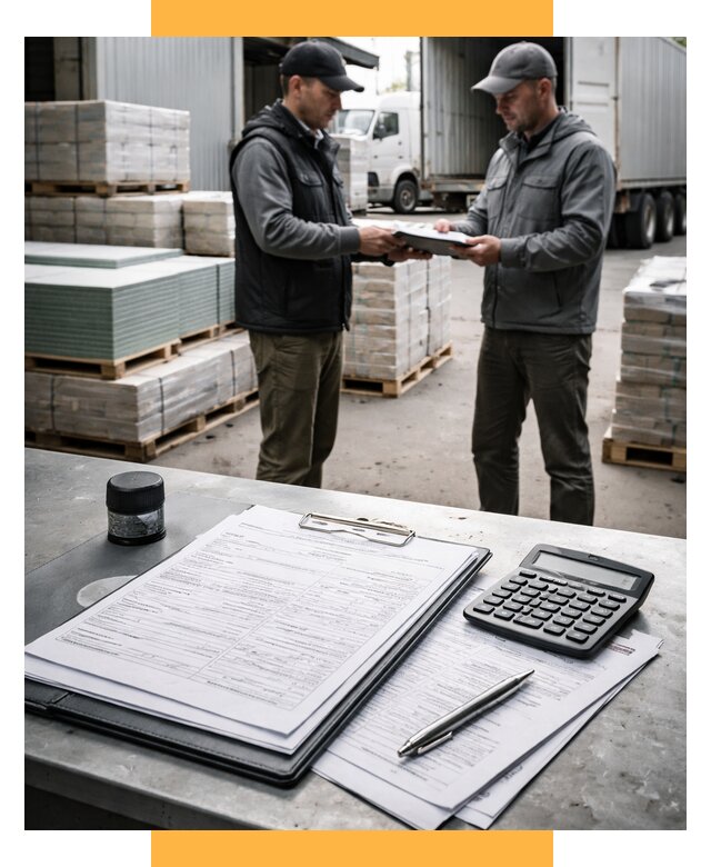 Таможенное оформление стройматериалов от 8792 р. | СетСервис-Стк