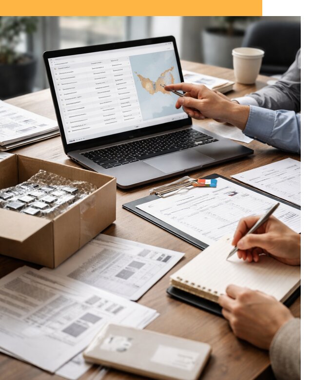 Поиск надежного поставщика в ОАЭ от 12413 рублей