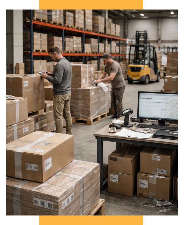 Склад консолидации в Европе от 6724 р., услуги СетСервис-Стк